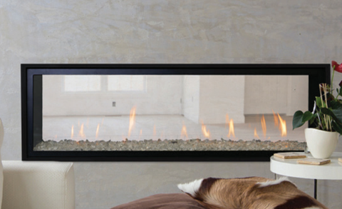 Allume Series DLX60 Direct Vent Linear Gas Fireplace
