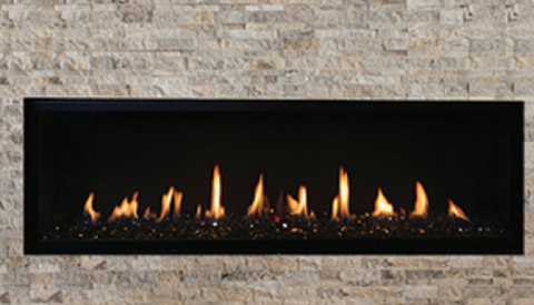 Allume Series DLX72 Direct Vent Linear Gas Fireplaces