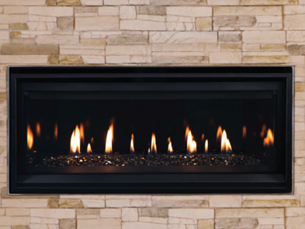 Compass 45 Direct Vent Linear Gas Fireplace – Embers Home
