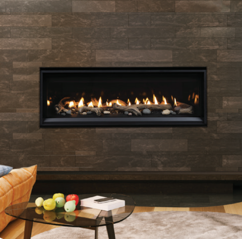 Compass 55 Direct Vent Linear Gas Fireplace