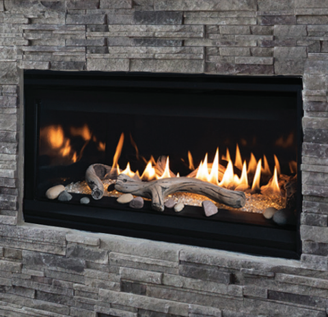 Compass DLX45 Direct Vent Linear Gas Fireplace