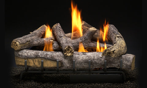 Cape Fear Oak Logs with Vent Free HM2 Burner Systems