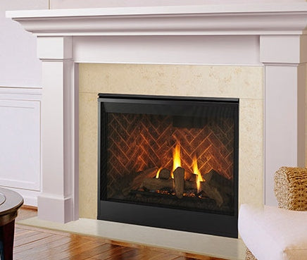 Meridan Platinum 42 Direct Vent Gas Fireplace-DBDV42PLATIN