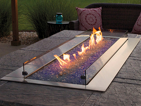 White Mountain Hearth Outdoor Linear Fire Pit 48