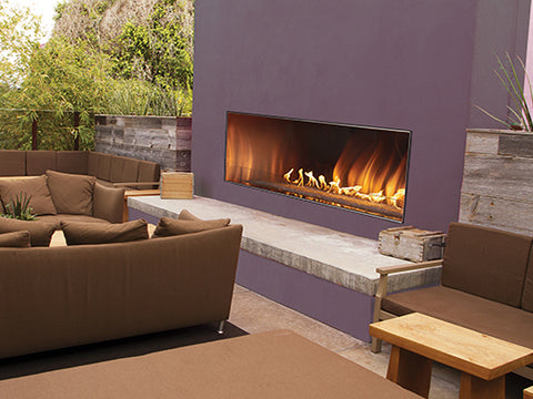 White Mountain Hearth Outdoor Linear Fireplace 48
