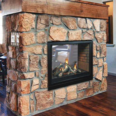 Tahoe Clean Face Direct Vent See-Thru Fireplaces