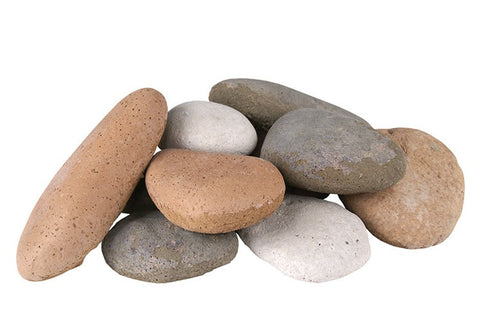 Assorted River Rock Fyre Stones